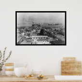 横浜港1909 ポスター (キッチン)