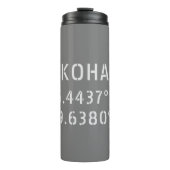 横浜緯度経度 タンブラー (正面)