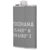 横浜緯度経度 フラスク (左)