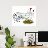 横浜：ホワイト・ペア ポスター (ホームオフィス)