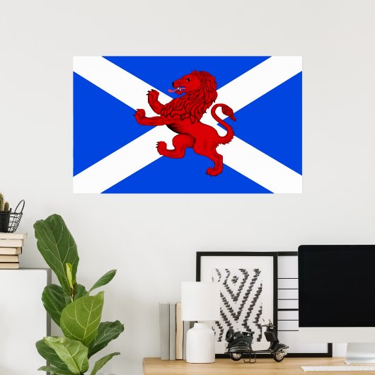 横紋旗 ポスター (ホームオフィス)