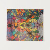 横線の天使 タペストリー (正面(横))