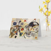 横線 カード (黄色い花)