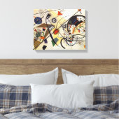 横線 キャンバスプリント (インサイチュ (寝室))