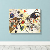 横線 キャンバスプリント (インサイチュ (ウッドフロア))