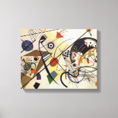 横線 キャンバスプリント (正面)