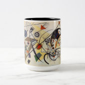 横線 ツートーンマグカップ (中央)