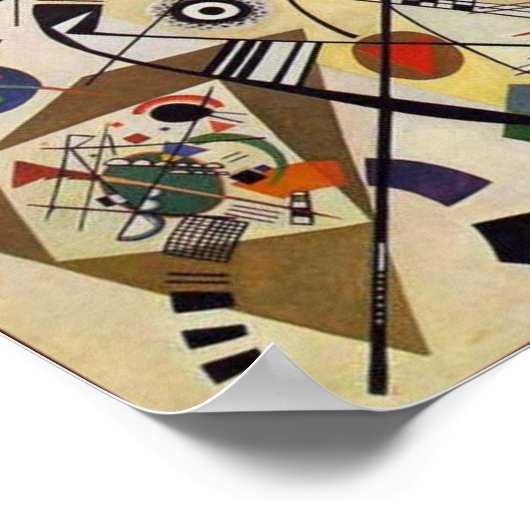 横線 ポスター (角)