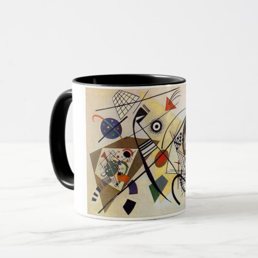 横線 マグカップ (正面左)