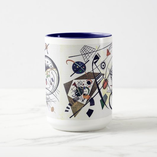 横線 – Kandinsky マグカップ (中央)
