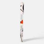 横線 – Kandinsky モダン Geometric Art Case-Mate iPhoneケース (裏面 / 右)