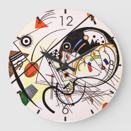 横線 – Kandinsky ラージ壁時計