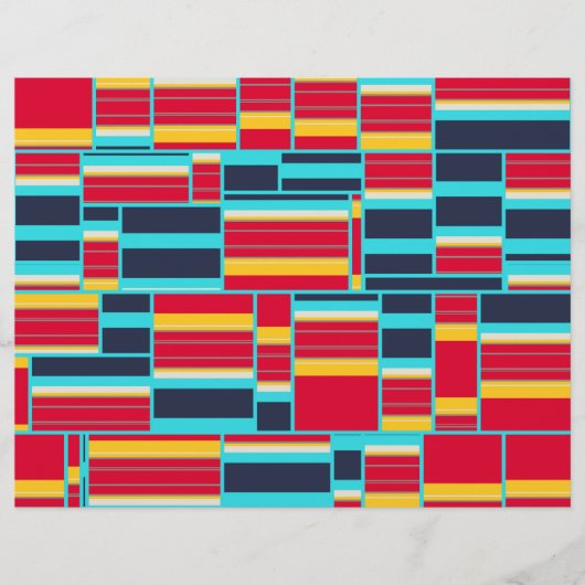 横縞と縦縞 チラシ (正面)