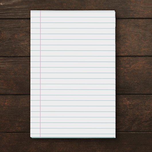 横罫線の付いたノートブック付箋 ポストイット