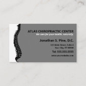 横脊椎カイロプラクター多重アポイントメント 予約カード (正面)