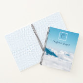 横自然仕訳帳 ノートブック (内部)