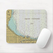 横都市港の図表のマウスパッド マウスパッド (マウス)