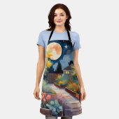 横長 エプロン (着用した状態)