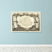 横長 キャンバスプリント (インサイチュ (ウッドフロア))