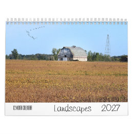横長 2027 12ヶ月 カルチャー ウォールカレンダー カレンダー