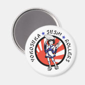 横須賀寿司ローラマグネット マグネット (正面/裏面)