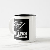 横須賀SEAHAWKS ツートーンマグカップ (正面左)