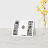 横 カード (黄色い花)