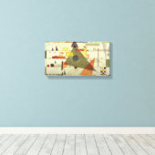 横 キャンバスプリント (インサイチュ (ウッドフロア))