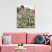 横(コテージ屋根あり), 1899 キャンバスプリント (インサイチュ (リビング))