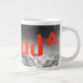 横 – 大マグ ジャンボコーヒーマグカップ (右)