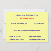 横 招待状 (裏面)