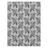 樫の木の中のフクロウ テーブルクロス (正面)