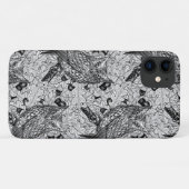 樫の木の中のフクロウ Case-Mate iPhoneケース (裏面(横))