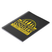 樵のギフト-朝の木製の自動記録器森の住人 ノートブック (左側)