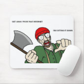 樵のチャンドラーマウスマットは振れます マウスパッド (マウス)