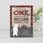 樵の冬のONEderlandの誕生日の招待状 招待状 (スタンド正面)