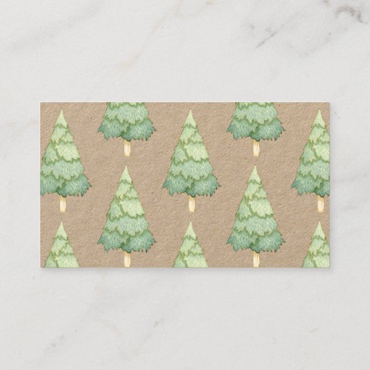 樵の名刺 名刺 (裏面)