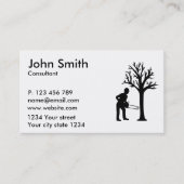 樵の自動記録器 名刺 (正面)