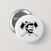 樵の自動記録器 缶バッジ (正面&裏面)