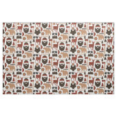 樵パターン ファブリック (ヤード)