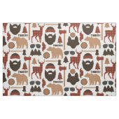 樵パターン ファブリック (ファットクウォーター)