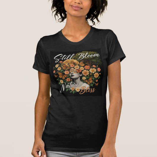 樹の下の静けさ、自然の至福 Tシャツ (正面)