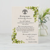 樹の生命 中世の招待状 招待状 (スタンド正面)