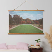 樹上風景、ロモクロムパープル 吊り下げ型タペストリー (寝室)