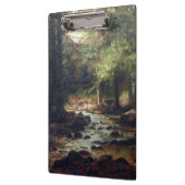 樹木が茂った流れ クリップボード (左)