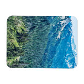 樹木と畝 マグネット (横)