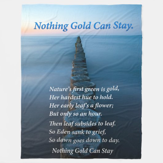 樹木の多い小窓のある海に向かう歩道 フリースブランケット (正面)