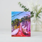 樹木の林 ポストカード (スタンド正面)