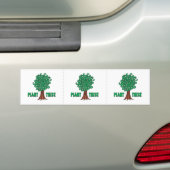 樹木の植林 バンパーステッカー (車上)