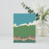 樹木の線 ポストカード (スタンド正面)